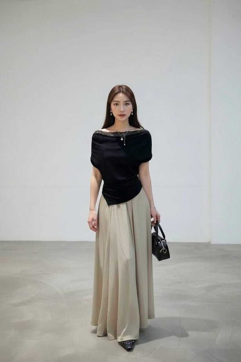 Спідниця 6210 Ж олива Китай OVERSIZE(р)