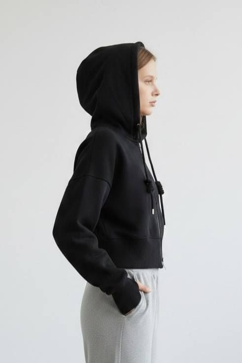 Кофта 8228 Ж чорний бавовна Китай OVERSIZE(р)