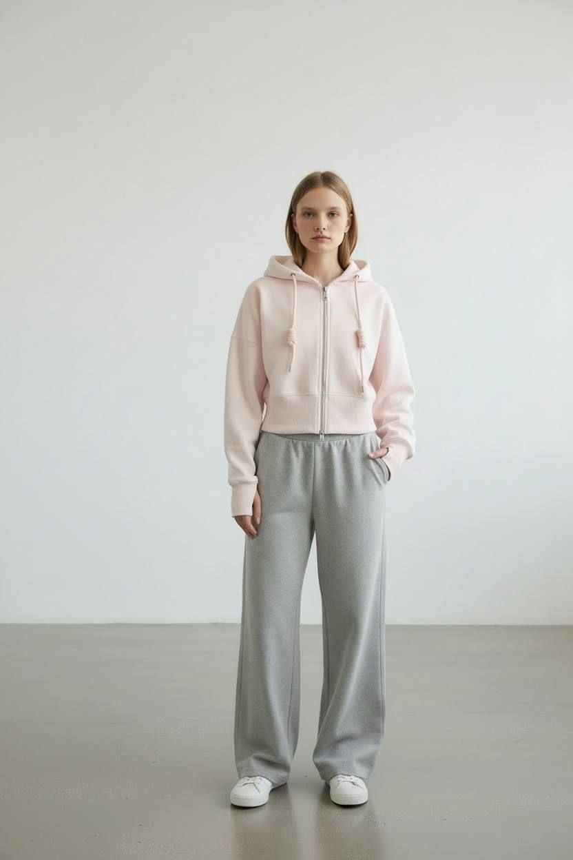 Кофта 8228 Ж рожевий бавовна Китай OVERSIZE(р)