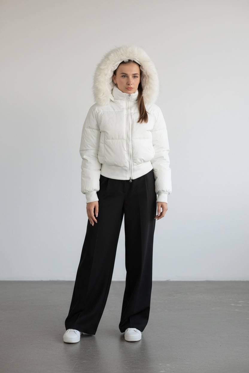 Куртка 970 Ж білий Китай M(р)