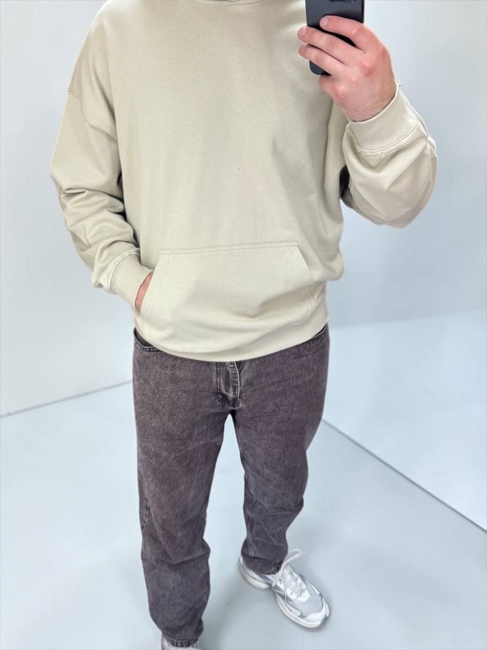Кофта 23839 М беж бавовна Китай L(р)