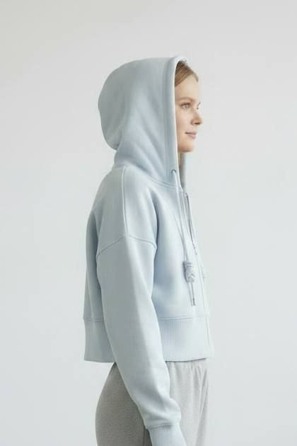 Кофта 8228 Ж блакитний бавовна Китай OVERSIZE(р)